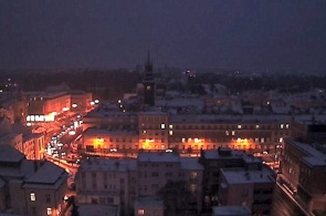 Panorama of the city. Pardubice web camera online