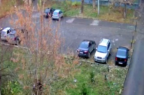 Parking at Chkalova, 24. Webcams of Perm