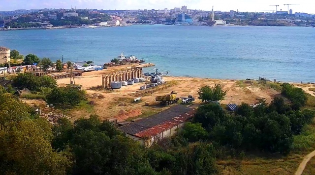 View from the Radiogorka. Sevastopol webcams