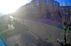Crossroads of Lenin and Titov. Kyzyl webcams online
