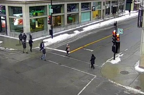 Webcam at the intersection of Peel Street - St. Catherine