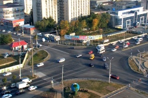 The intersection of the 45th Parallel and Dovatortsev. Stavropol webcam online