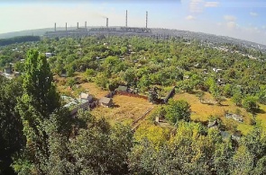 Pridneprovskaya thermal power plant No. 1. Webcam Dnepropetrovsk online