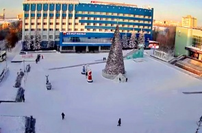 Panorama of the city. Mirny webcams online