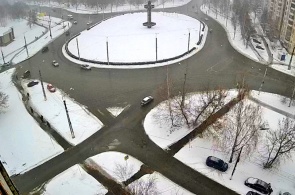 Crossroads of Korolenko Street with 60 Years of October Avenue. Webcams Saransk