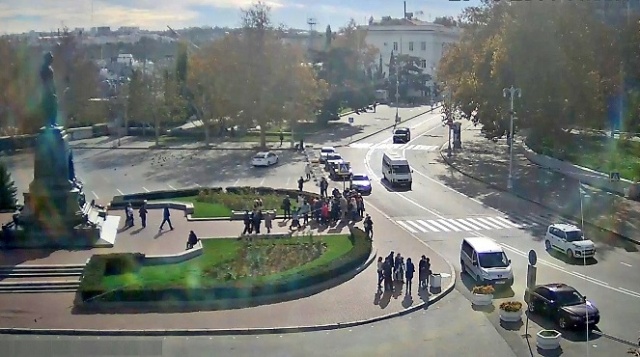 the square - Lenin str. Sevastopol webcam online