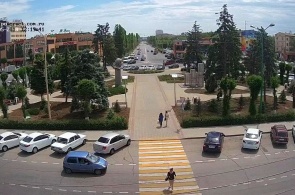 Sverdlov Square. Webcams Volga in real-time