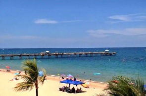 Beach Fort Lauderdale (Fort Lauderdale). Webcam Fort Lauderdale online