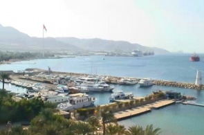 Aqaba web camera online. Port