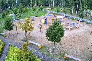 The fairytale town of Zvezdochka Sports and Fitness Center. Webcams of Severodvinsk