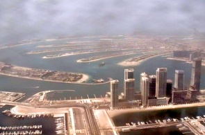 Panoramic view of the Princess Tower. Dubai webcams
