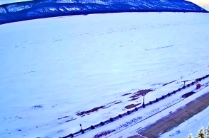 View of the Lena River. Webcams Lensk