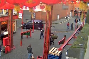 Chinatown web camera online. London in real-time
