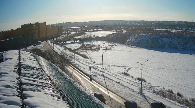 Street The Top Quay. Webcam Irkutsk online