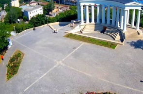 Colonnade of the Vorontsov Palace. Odessa webcams online