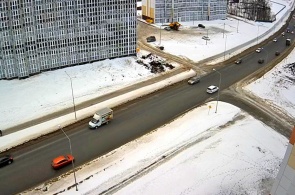 Crossroads of the South-Western Highway with Kotovskogo Street. Webcams Saransk