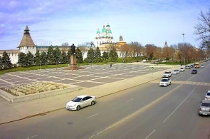 Lenin Square. Astrakhan webcam online