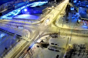 Crossroads of Primorsky Boulevard and Revolutionary Street. Webcams Tolyatti