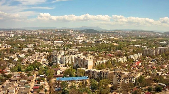 The observation deck on the street of Marshal Shchukov. Simferopol webcams online
