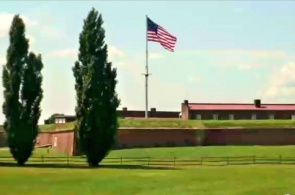 Bastion of Fort McHenry. Webcam Baltimore online