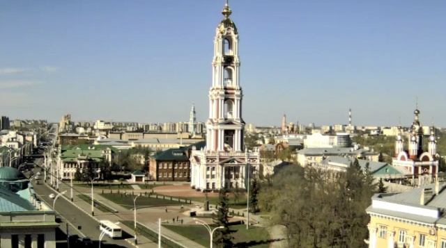 The Park named Zoe Kosmodemyanskoy. Tambov webcam online