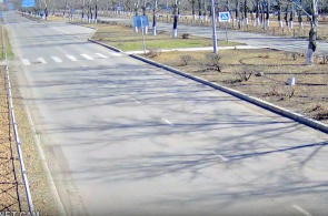 Pedestrian crossing 7ts. Webcams in Krasnokamensk