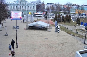 A Monument To The Yevpatiya Kolovrat. Webcams online Ryazan