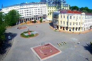 Greek square. Odessa webcams online