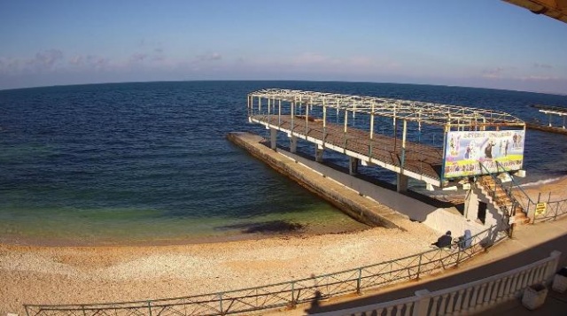 The Beach Victory Park. Sevastopol in real time
