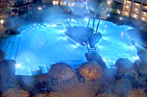 Swimming pool at TRS Turquesa Hotel. Webcams Punta Cana