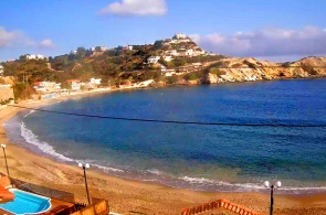 Ligaria beach. Webcams Heraklion
