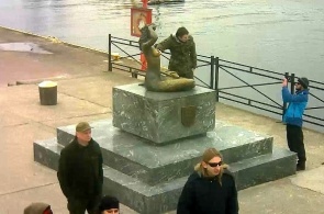 The mermaid monument, Ustka Poland