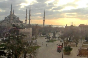 Sultan Ahmet Camii in Istanbul (Sultanahmet) web camera online