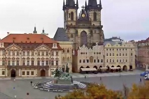 Old town square Prague webcam online