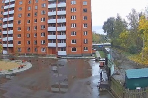 Construction of the residential complex Raduga. Kolomna webcams online