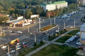The intersection of Dovatortsev and Tukhachevsky. Stavropol webcam online