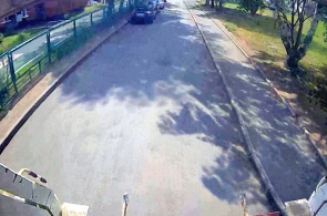 Garbage truck. View 2. Webcams of Izhevsk