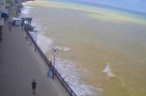 Beach of the village of Kacha. Sevastopol webcams