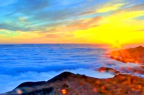 Panorama from Mount Diablo. Webcams Santa Cruz (California)