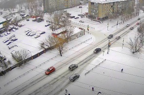 Crossroads of 26 Baku Commissars and Festivalnaya. Krasnoyarsk webcams