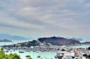 The Island Of Cheung Chau. Webcam Hong Kong online