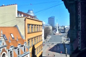 Freedom Monument. Riga web camera online