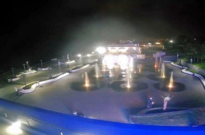 Embankment with fountain square. NEMO Hotel Resort & SPA Odessa Webcams Online