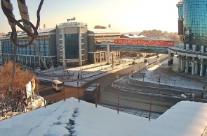 Crossroads of Mayakovsky and 2nd Railway. Webcams Irkutsk online