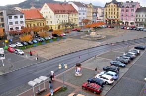 Masaryk square (Masarykovo namesti). Webcams online děčín
