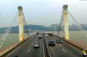Friendship Bridge near Taipa Island in real time online