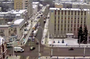 Crossroads of Sovetskaya and Moskovskaya. Tambov webcams
