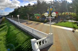 Online webcam on the waterfront of Gelendzhik, near Dolphin water Park.