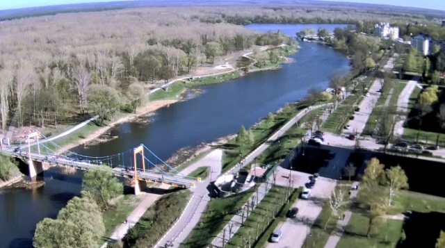 The southern part of the Embankment. Tambov webcam online