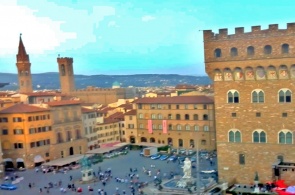 Signoria Square. Florence webcams